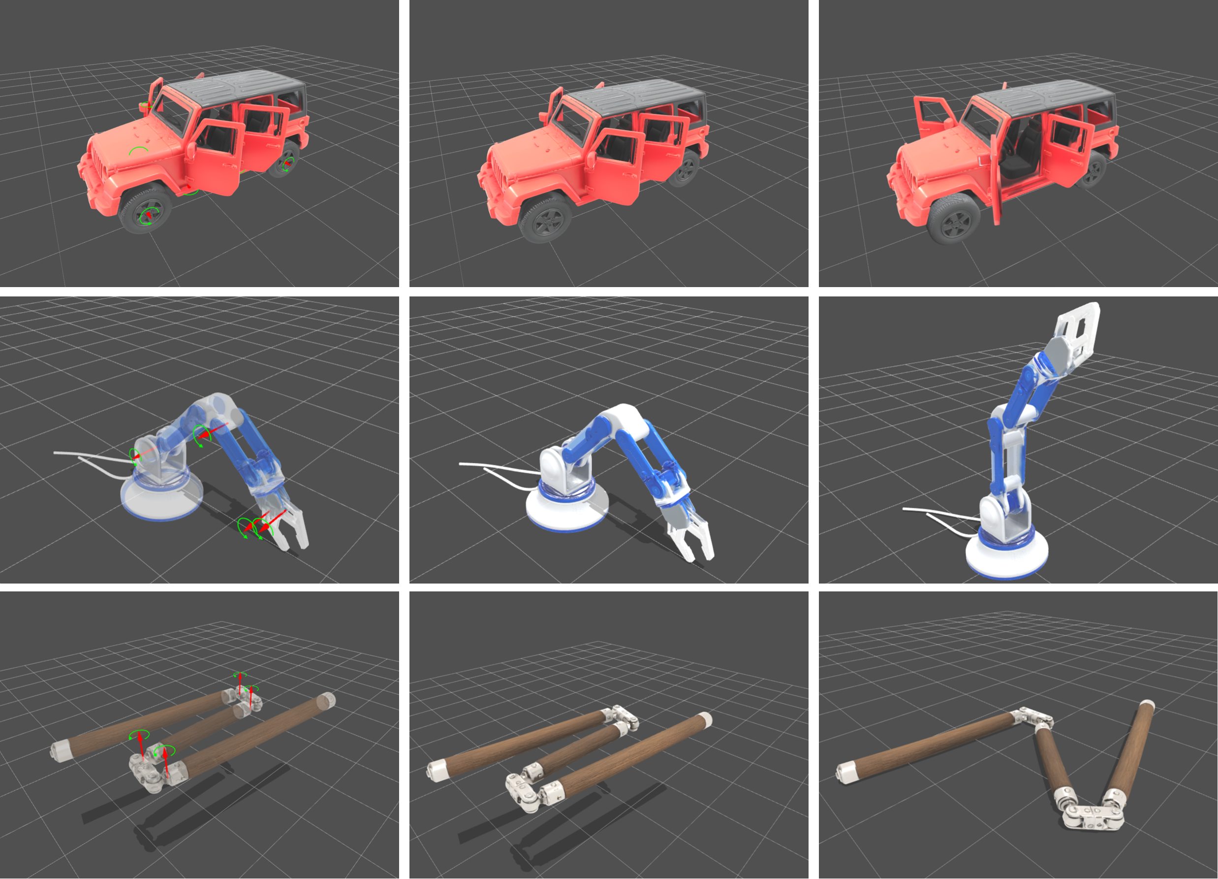 Qualitative results on generative 3D assets